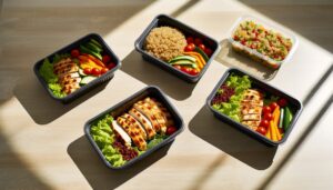 三ツ星ファームの冷凍宅配弁当イメージ