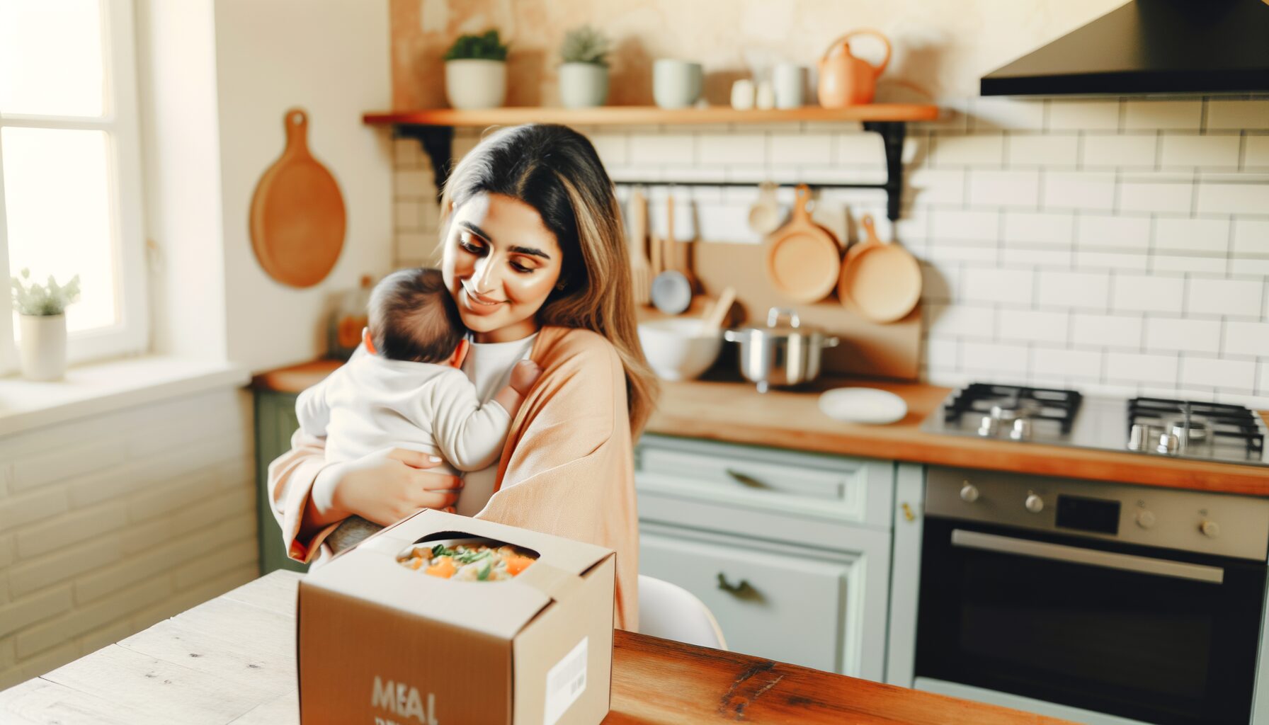 産後ママにおすすめの宅配サービス - ラクメシ