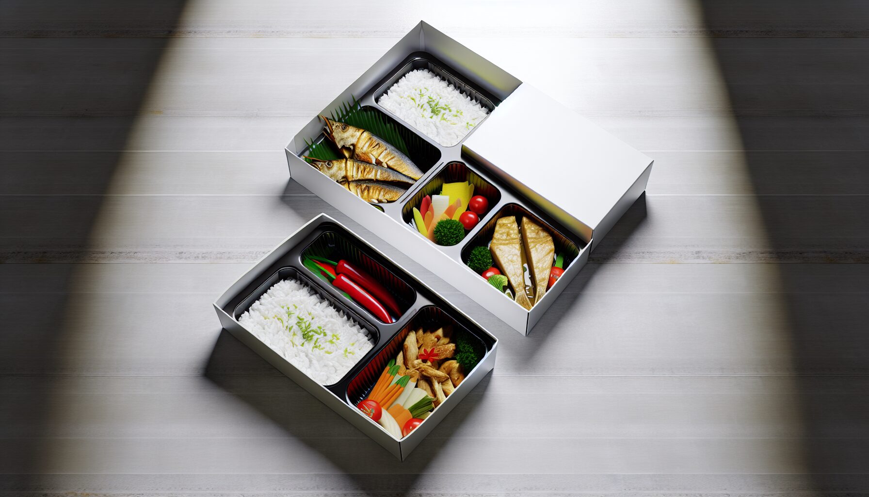 食宅便とnoshの冷凍宅配弁当2種を並べて比較するアイキャッチ画像