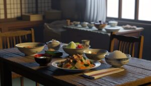 カット済み食材で15分で完成するヨシケイ・カットミールの和食定食イメージ
