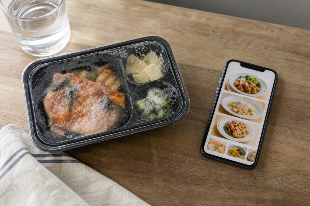 【2026年版】nosh（ナッシュ）解約完全ガイド｜引き止めなし1分5タップ手順の自然光撮影風アイキャッチ