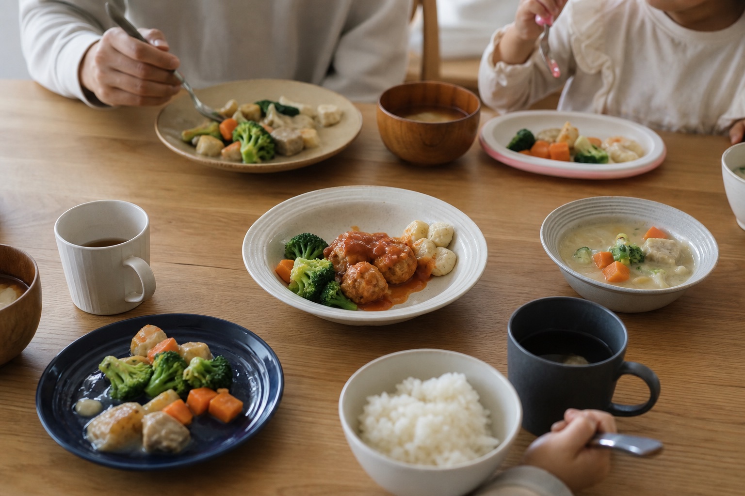 冷凍宅食×子育て世帯|時短献立と栄養バランスの両立【2026年版・5社比較】の自然光撮影風アイキャッチ