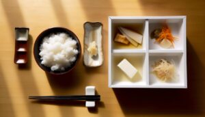 やわらか食の冷凍宅配トレイ（煮魚・卵豆腐・軟らか野菜・白米）